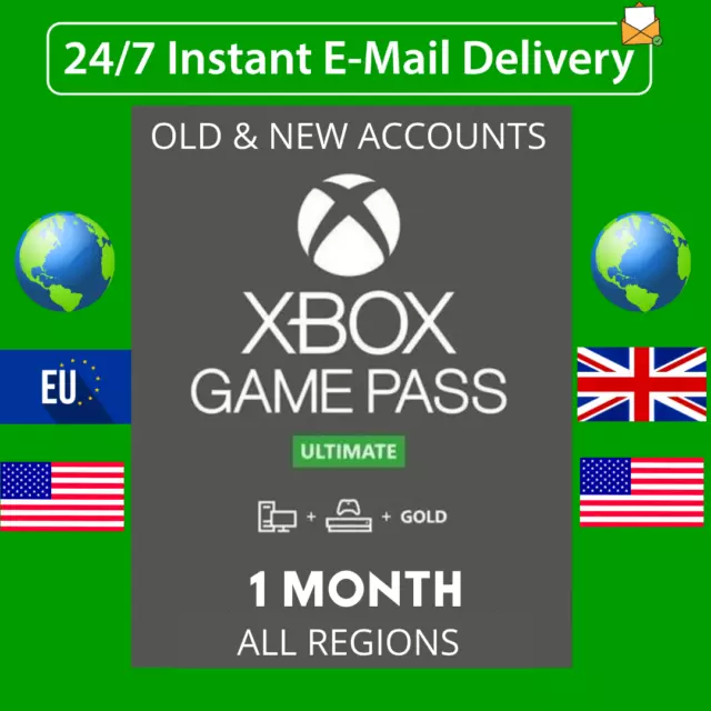 Xbox Game Pass Ultimate Code 1 mese oro vivo - esistente - GLOBALE
