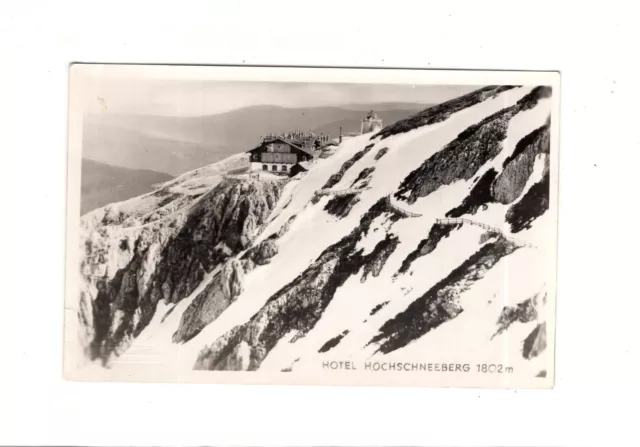 AK Ansichtskarte Hotel Hochschneeberg / Österreich