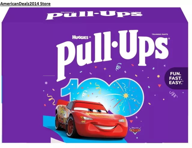 Huggies Pull-Ups Training Pants for Boys (Sizes: 2T-6T) Package Design May Vary