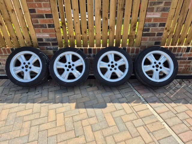 JAGUAR ALLOY WHEEL SET 18 INCH 8J 'PENTA' - Jaguar XJ6 XJ8 XJR 1994 ...
