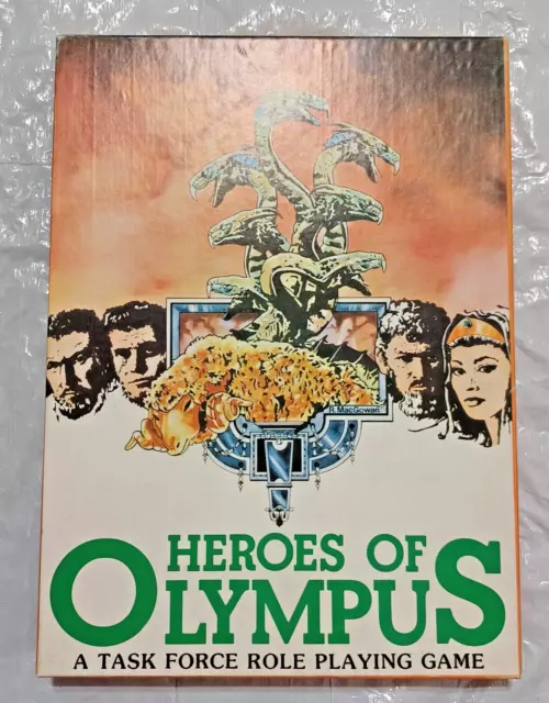 HEROES OF OLYMPUS Task Force Games Complete Wargame Unpunched Great ...