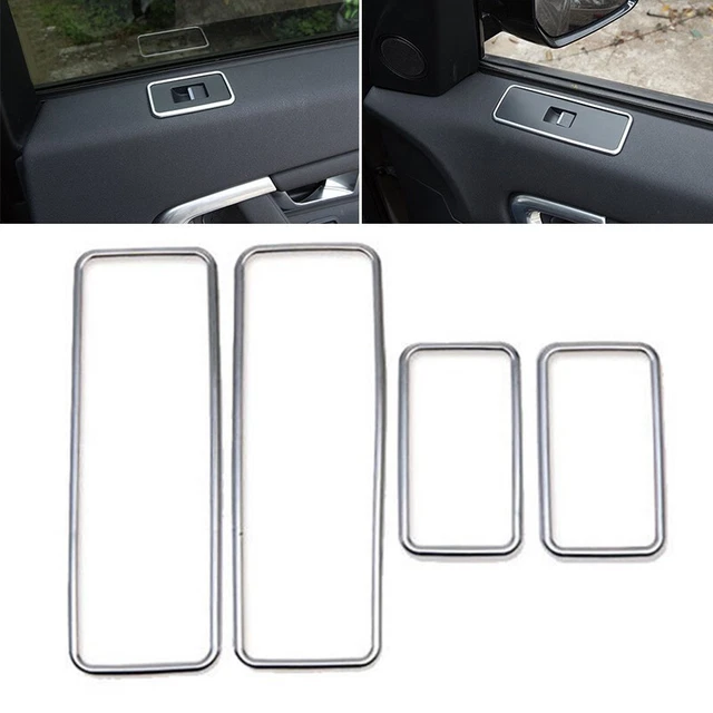 Voiture Garniture de fenêtre interrupteur Plastique ABS Pièces Moulures