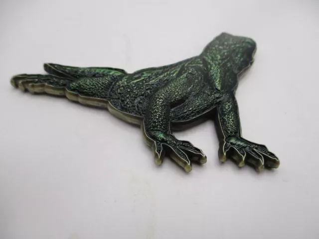 US Navy Naval Station Guantanamo Bay Standing Iguana Challenge Coin    NEW