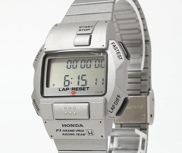 N MINT] SEIKO Digital Honda Formula F-1 Grand Prix Racing