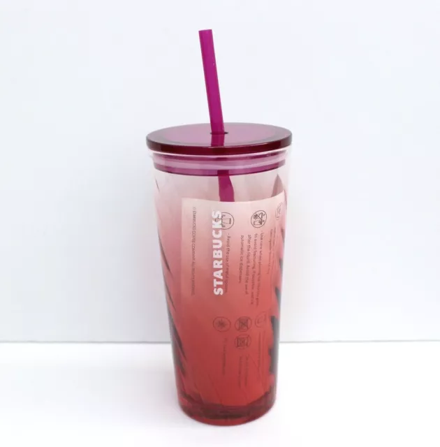 Starbucks Pink/Orange Ombre Stainless Steel Cold Drink Cup – The Rue Life