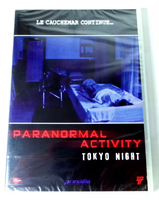 Film Dvd Paranormal Activity Tokyo Night Neuf Sous Blister Horreur Adulte