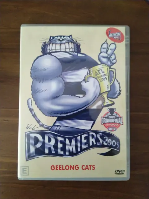 AFL Premiers 2009 Geelong Cats - New & Sealed DVD