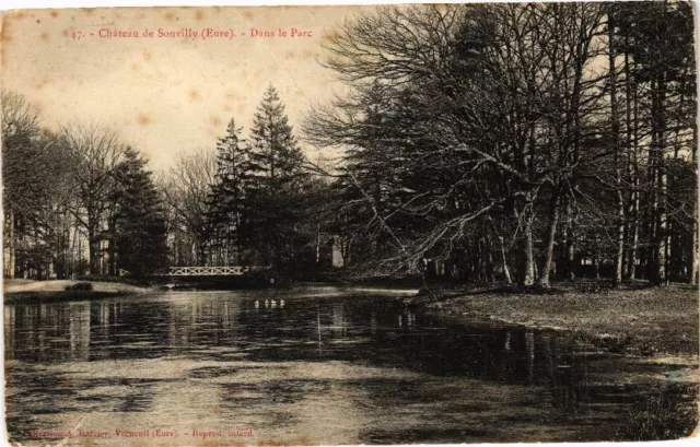 CPA Chateau de Souvilly - Dans le Parc (163643)