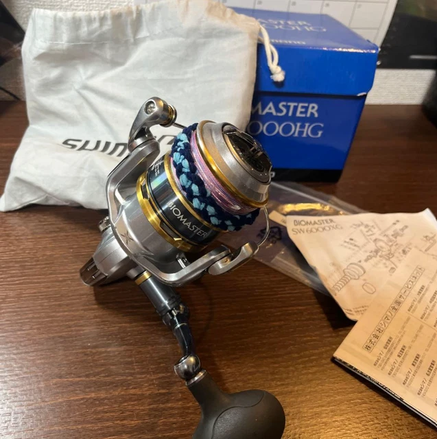 SHIMANO 16 BIOMASTER SW 6000XG SHIMANO BIOMASTER Spinning Reel