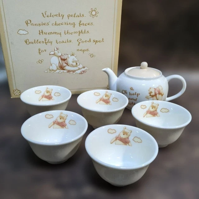 Lot De 3 Théières En Porcelaine - Multicolore, Pour Déco Ou Collection
