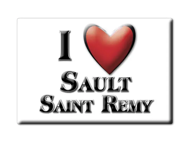 Sault Saint Remy, Ardennes, Grand Est - Magnet France Souvenir Aimant