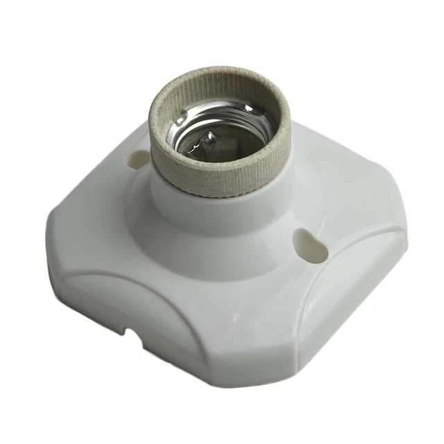 Supporto presa lampada in porcellana resistente alle alte temperature E27 per uso a lungo termine
