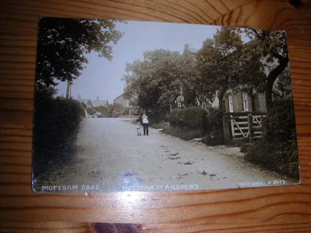 old postcards of Mottram St Andrews. Cheshire. Nr Prestbury, Macclesfield