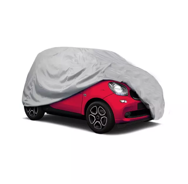 Multi Layer Breathable Car Cover Small Size 3.8M 4M Length Outdoor Waterproof