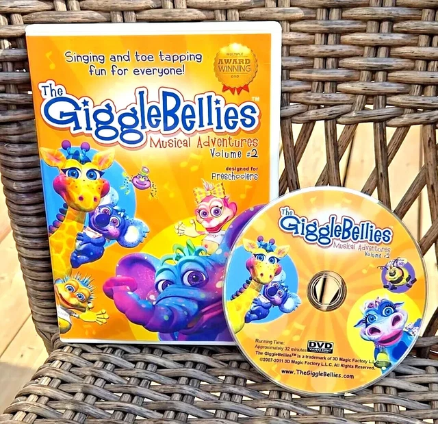 その他 Giggle Toons [DVD] THE GIGGLE BELLIES Musical Adventures Volume 2 DVD Preschool