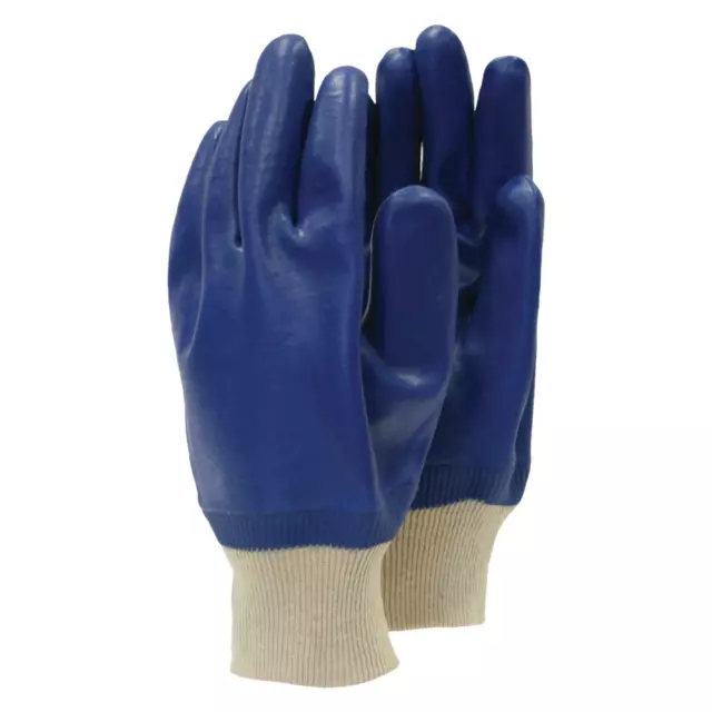 Town & Country PVC Super Enduit Gants de Jardinage - Taille Grand (22.9cm)