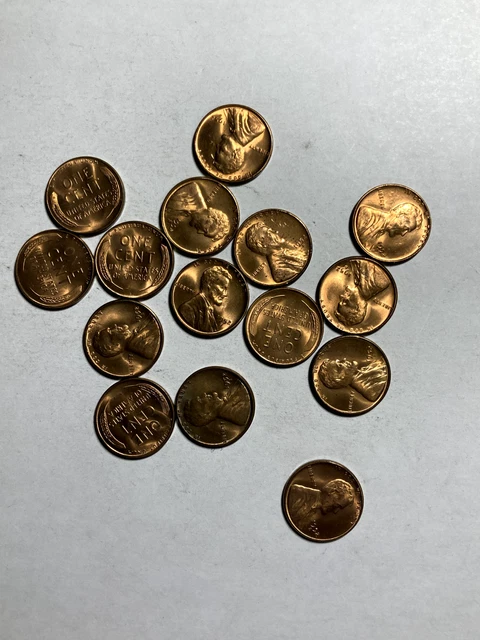 (50) 1952 S Lincoln Wheat Cent Roll  (50 COINS)  Gem BU-ORIGINAL ESTATE!