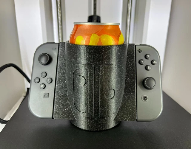 NINTENDO SWITCH DRINK Holder JoyCon Grip Can Cup Accessory, Custom 3D