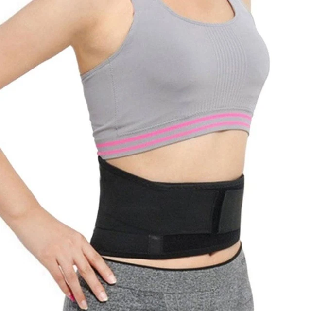 Ceinture lombaire auto-chauffante avec pierres de tourmalines
