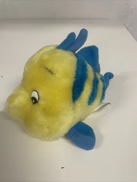 PELUCHE PUPAZZO DISNEY Flounder pesce pesciolino Disney La