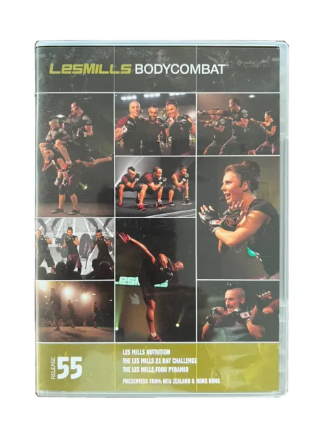 LES MILLS BODY combat 64 dvd CD Choreography Booklet $15.60 - PicClick