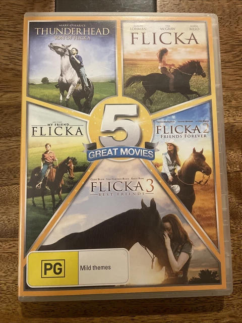 FLICKA 1-5 1+2+3+4+5 Collection DVD 5-GREAT HORSE MOVIES