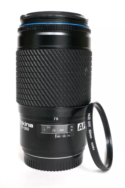 SONY A /Minolta-AF  TOKINA -AF  75-300mm/f4.5-5.6 Zoom Lens (MINT condition)