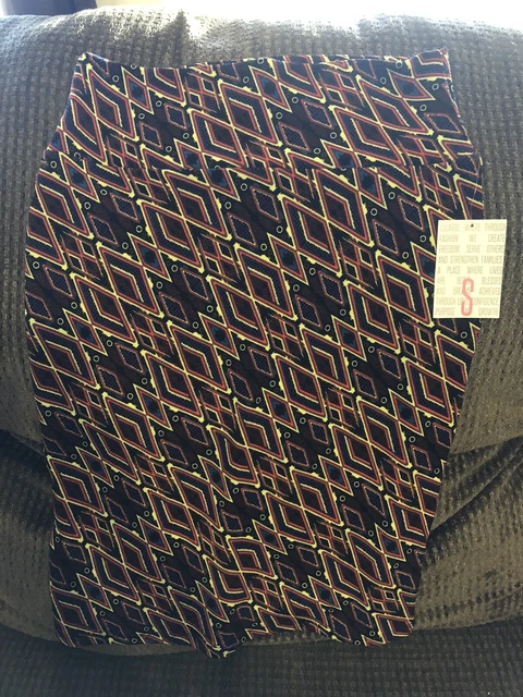 LuLaRoe Small skirt cassie print Diamonds Arcade skirt womens Pencil new Ntw