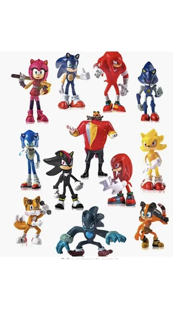 Mavin  Sonic the hedgehog 4 Figures Creepypasta Sonic.Exe Mexican bootleg  toy 5 SegA