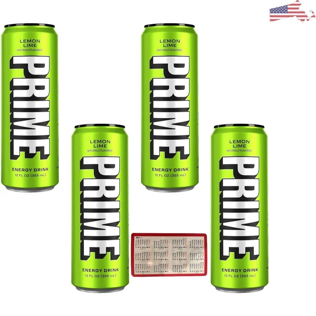 ENERGY DRINK Zero Sugar, 200mg Caffeine, 300mg Electrolytes 4 pack