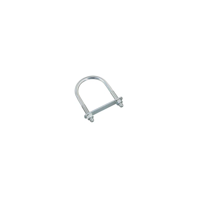 National Hardware N347-815 U-Bolt with Plate & Nuts, Zinc, 1/2 x 3.5 x 6-In. -