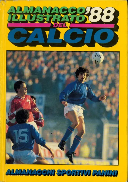 Almanacco  Illustrato Del Calcio Italiano 1988 Panini Ottimo
