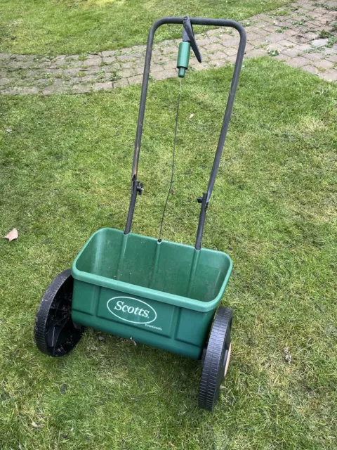 used grass seed spreader