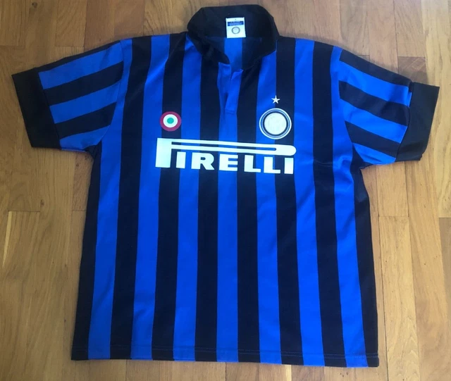 Maillot Umbro Vintage 90s – Floqué #3 – Jaune Et Bleu – Taille L – Occasion
