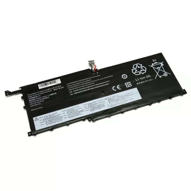 Batterie compatible pour Lenovo Thinkpad X1 Yoga 1st GEN 20FR 15.2V 3290mAh