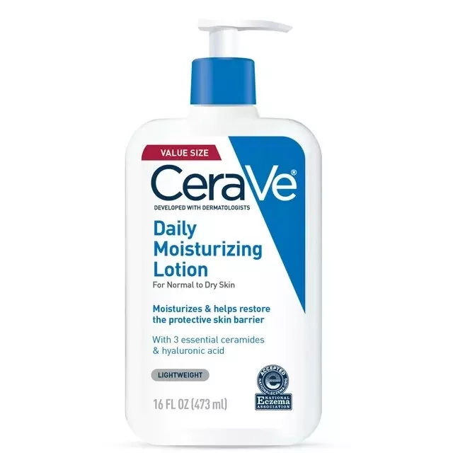 CeraVe Daily Moisturizing Face & Body Lotion for Normal to Dry Skin, 16 oz.