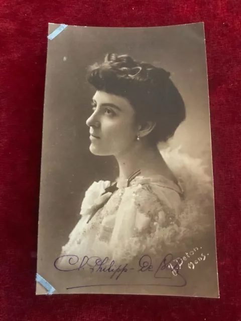 Antique Dedication Postcard N8 J Deton