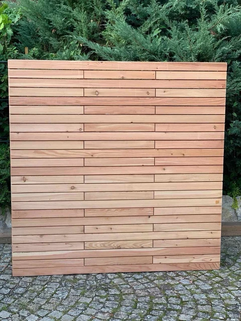 Sichtschutzzaun-Element Lüneburg Geschlossen Douglasie 180 Cm X 180 Cm Kaufen Be