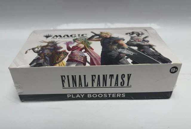Magic Card Factory MAGIC THE GATHERING: Final Fantasy Play Booster Factory Sealed 36 Packs ...