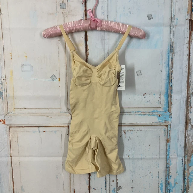 SHAPERX SZ52182 WOMENS Beige Tummy Control Bodysuit Shapewear Size XXS/XS £22.70 PicClick UK