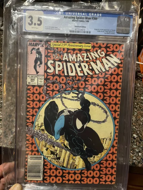 The Amazing Spider-man 300! 25th Anniversary Issue. First Venom!! Newsprint Ed