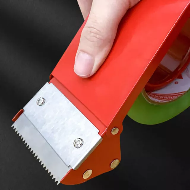 Paper Box Holder Transparent Tape Cutter Metal Sealing Device 6cm Thick Iron u