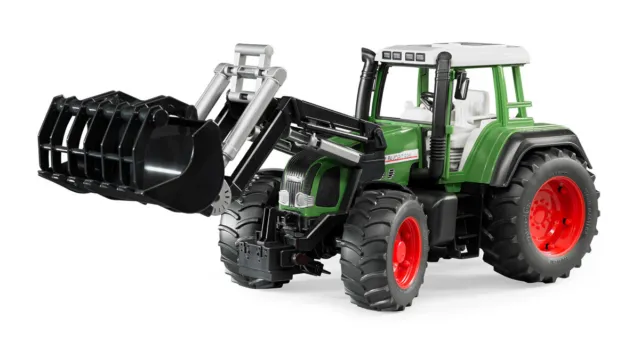 Bruder Fendt Favorit 926 Vario mit Frontlader und Holztransporta 3