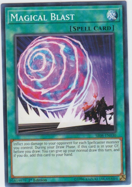 Yugioh! Magical Blast - SR08-EN030 - Common - 1st Edition Near Mint, English