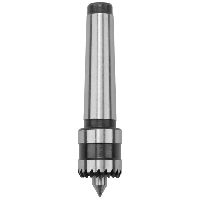 Rotary spur for turning MT2 with spring loaded tip wood turning Q6U5