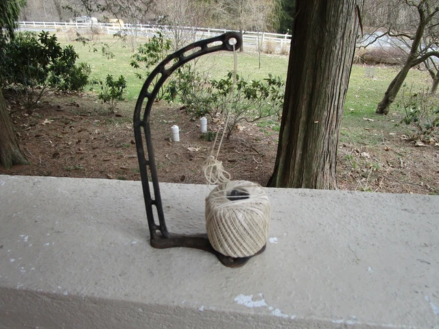 Antique Vintage String Holder Cast Iron General Mercantile Store