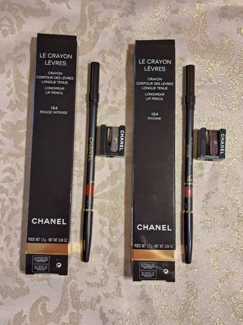 Chanel  Le Crayon  Levres Longwear  Lip  Pencil  2 Stück  Nr. 164  +  184  Ovp