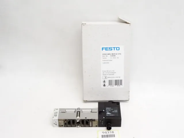 Festo Solénoïde Valve VSVA-B-M52-MZD-A2-1T1L 539185 / Neuf Emballage D'Origine