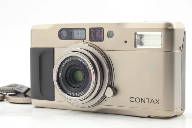 LCD Works * Almost N.MINT* CONTAX TVS Point & Shoot 35mm Film Camera From JAPAN
