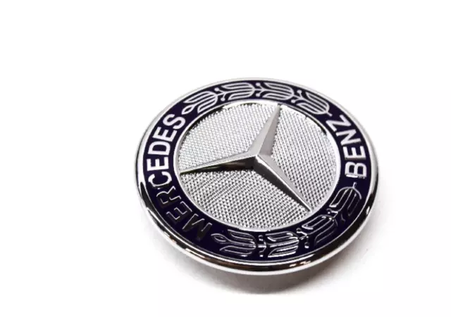 Véritable OEM Mercedes-Benz W218 R231 Badge de capot A2188170116 Bleu